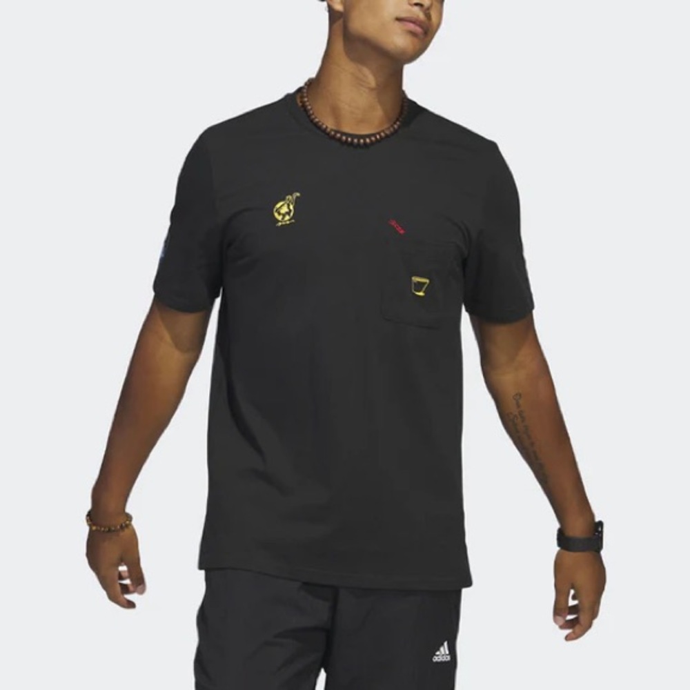 Mens Adidas Change Through Sports Graphic Pocket T XXL